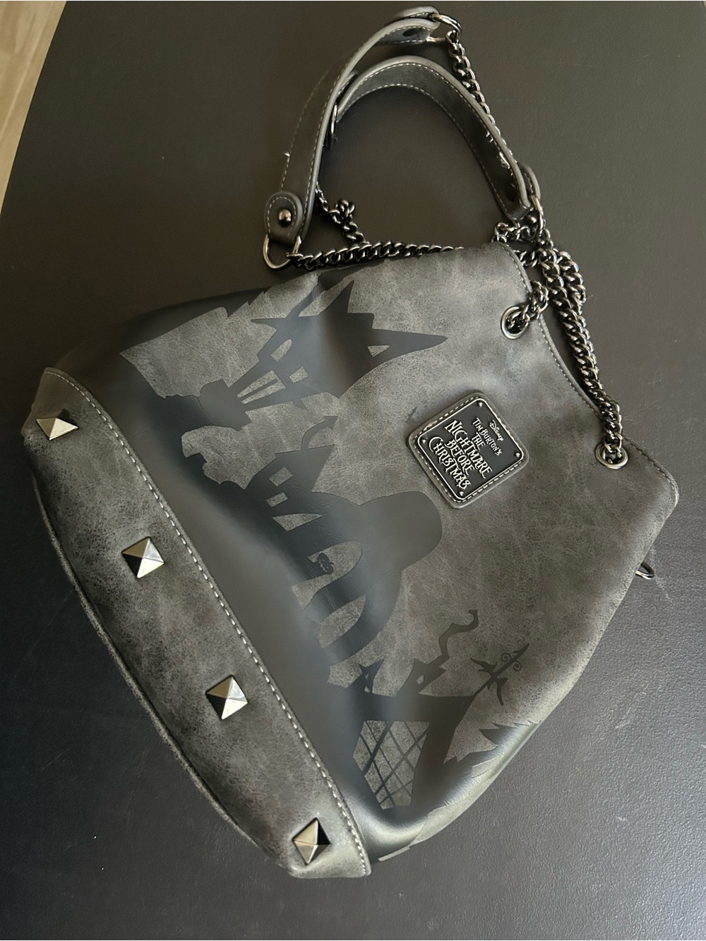 NWOT Loungefly The Nightmare Before Christmas hand/shoulder bag with Chain Strap